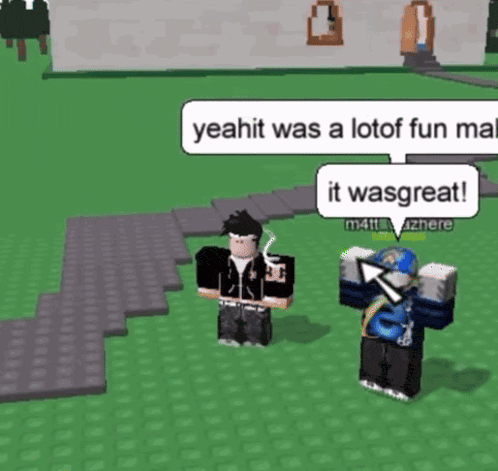 a video game character says yeah it was a lot of fun making it wasgreat