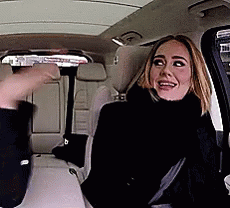 Adele Carpool Karaoke GIF - Adele Carpool Karaoke Uh GIFs