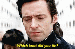 Which Know Did You Tie Hugh Jackman GIF - Which Know Did You Tie Hugh Jackman The Prestige GIFs