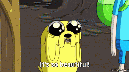 So Beautiful GIF - Adventure Time Jake Its So Beautiful GIFs