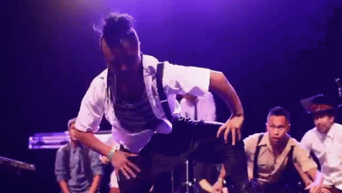 Through The Hoop And Spin GIF - Break Dance Funny GIFs