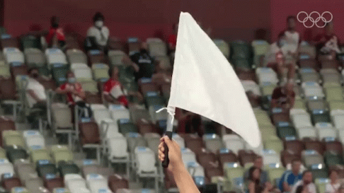 White Flag Yulimar Rojas GIF - White Flag Yulimar Rojas Nbc Olympics GIFs