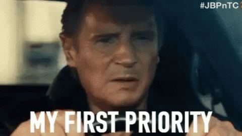 Liam Neeson Driving GIF - Liam Neeson Driving My First Priority GIFs