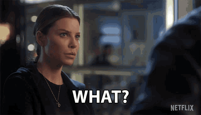 a netflix advertisement shows a woman asking what