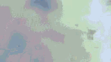 a blurred image of a helicopter with the words all is lost written on it