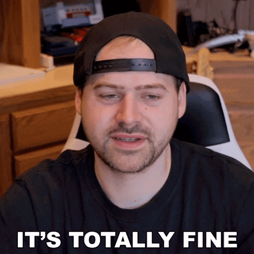 It'S Totally Fine Jared Dines GIF - It'S Totally Fine Jared Dines It'S Perfectly Fine GIFs