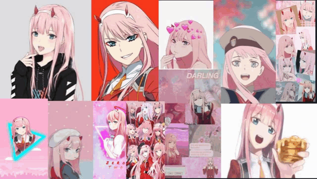 a collage of pictures of a girl with the word darling on the bottom