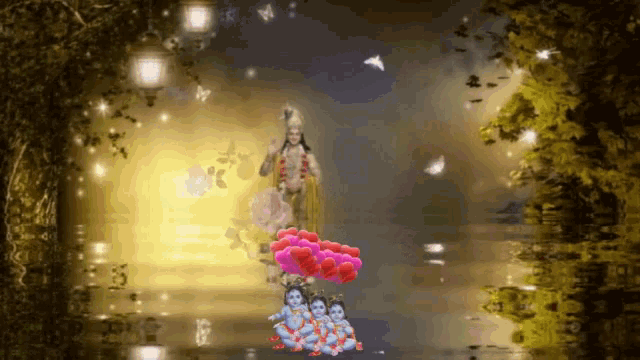 Jai Sh Krishna Nature GIF - Jai Sh Krishna Nature GIFs