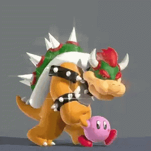 Bowser Kirby GIF - Bowser Kirby Video Games GIFs