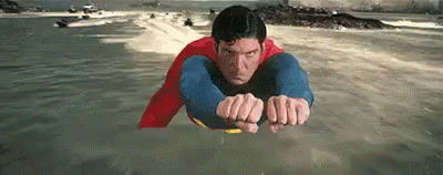 Superman Flying GIF - Superman Flying Christopher Reeve GIFs