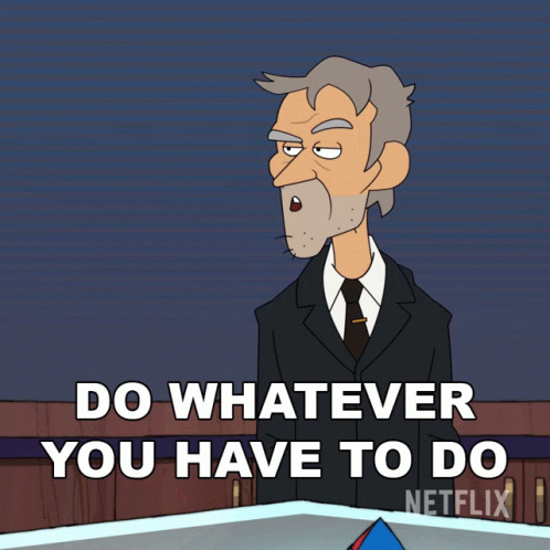 Do Whatever You Have To Do Rand Ridley GIF - Do Whatever You Have To Do Rand Ridley Inside Job GIFs