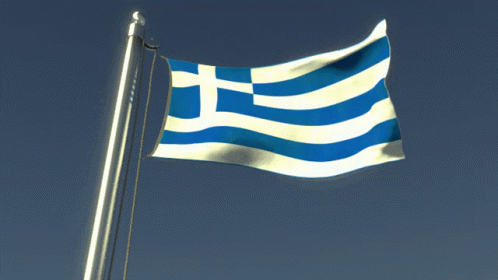 Flag Flag Waver GIF - Flag Flag Waver Greece GIFs