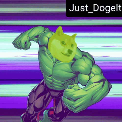 Dogecoin Smash GIF - Dogecoin Smash Hulk GIFs