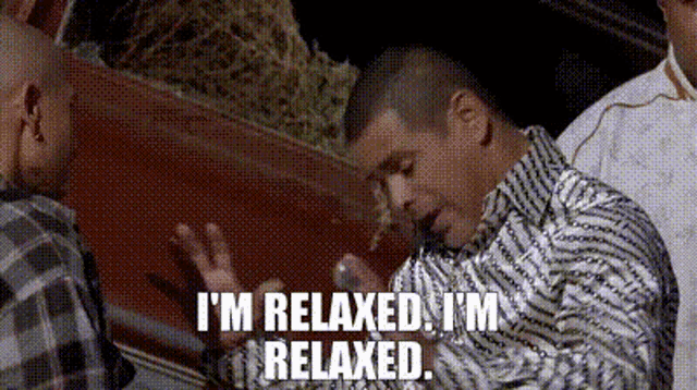 Im Relaxed GIF - Im Relaxed Punch GIFs