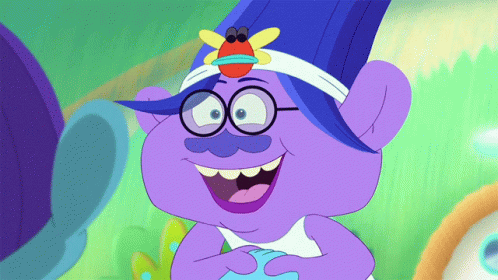 Laugh Dr Moonbloom GIF - Laugh Dr Moonbloom Trolls The Beat Goes On GIFs