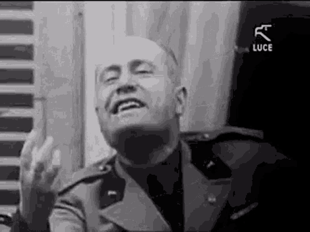 Benito Mussolini Talk GIF - Benito Mussolini Talk Speech GIFs