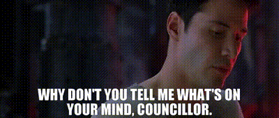 Why Don'T You Tell Me What'S On Your Mind Councillor GIF - Why Don'T You Tell Me What'S On Your Mind Councillor Why Don'T You Tell Me What'S On Your Mind Councillor GIFs