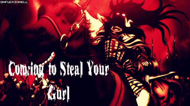 a poster that says coming to steal your gun