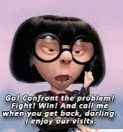 The Incredibles Edna Mode GIF - The Incredibles Edna Mode Motivation GIFs