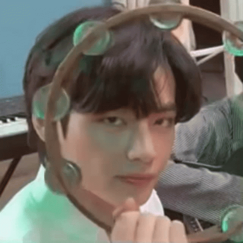 Taehyung With Instrument Lilsope GIF - Taehyung With Instrument Lilsope GIFs