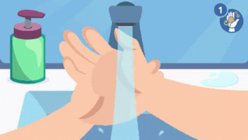 Wet Hands And Apply Soap GIF - Wet Hands And Apply Soap GIFs