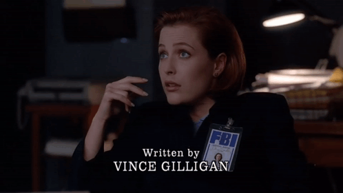 The Very Beginning Scully GIF - The Very Beginning Scully Dana Scully GIFs
