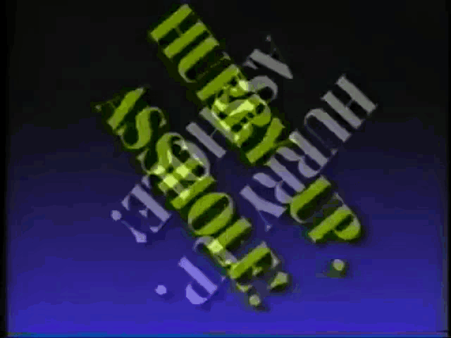 the words hurry up asshole are displayed on a blue background
