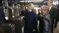 Hillary Clinton Metrocard GIF - Hillary Clinton Metrocard Fail GIFs