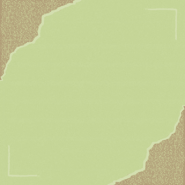 a green background with a white border and a brown background