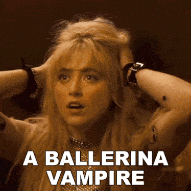 A Ballerina Vampire Abigail GIF - A Ballerina Vampire Abigail A Vampire Ballet Dancer GIFs