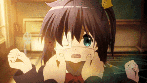 a girl with a bandage on her face looks very scared