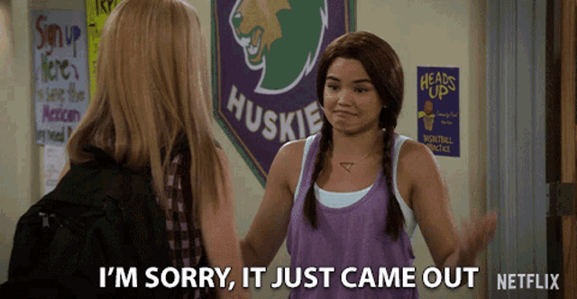 Im Sorry It Just Came Out Paris Berelc GIF - Im Sorry It Just Came Out Paris Berelc Alexa Mendoza GIFs