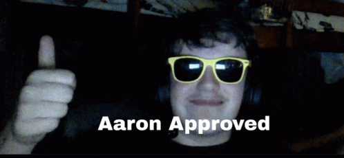 Aaronapproved GIF - Aaronapproved GIFs