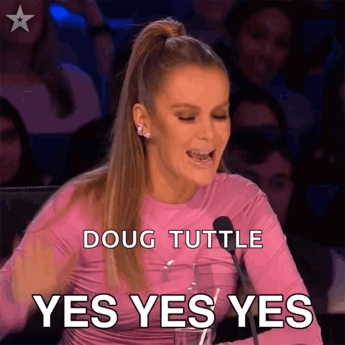 Yes Yes Yes Amanda Holden GIF - Yes Yes Yes Amanda Holden Britain'S Got Talent GIFs