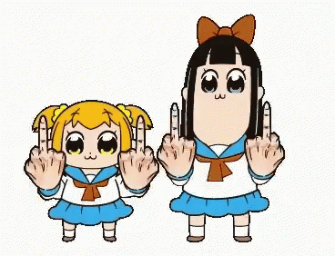 Middle Finger Anime GIF - Middle Finger Anime Flip Off GIFs