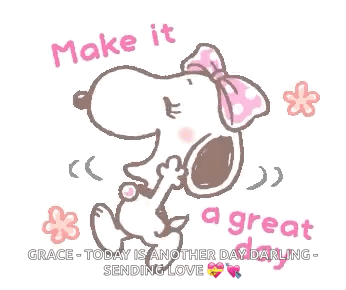 Make It A Great Day Good Day GIF - Make It A Great Day Good Day Snoopy GIFs