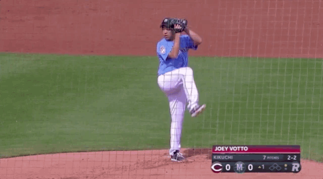 a baseball game is being played with a score of 2-2