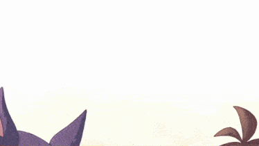 a cartoon drawing of a wolf and a girl