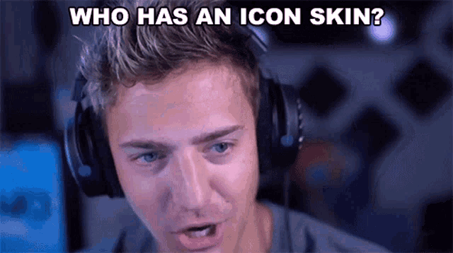 Who Has An Icon Skin Thats What I Thought Ninja GIF - Who Has An Icon Skin Thats What I Thought Ninja Whos Important Here GIFs