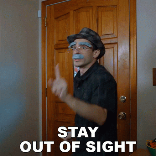 Stay Out Of Sight Anthony Mennella GIF - Stay Out Of Sight Anthony Mennella Culter35 GIFs