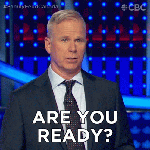 Are You Ready Gerry Dee GIF - Are You Ready Gerry Dee Family Feud Canada GIFs