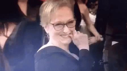 Meryl GIF - Golden Globes Streep GIFs