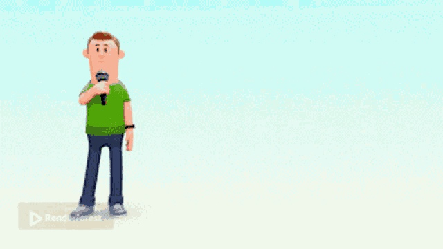 a colorful background with the words renderforest on the bottom left