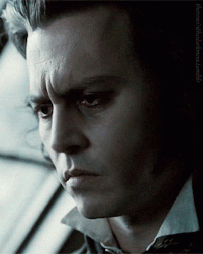 Johnny Depp Sweeney Todd GIF - Johnny Depp Sweeney Todd Sad GIFs