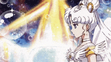 a cartoon drawing of a woman with wings and a star on her chest