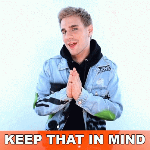 Keep That In Mind Brad Mondo GIF - Keep That In Mind Brad Mondo Dont Forget About It GIFs