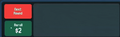 a screenshot of a game with a picture of a man and the words `` next round '' and `` enroll '' .