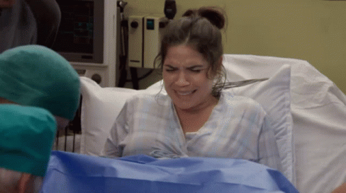 Superstore Amy Sosa GIF - Superstore Amy Sosa Giving Birth GIFs