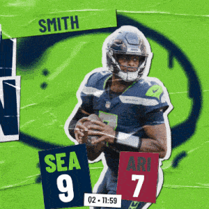 a poster of a football player with the name smith on top