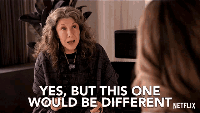 Yes But This One Would Be Different Lily Tomlin GIF - Yes But This One Would Be Different Lily Tomlin Frankie Bergstein GIFs